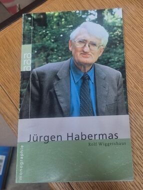 Jurgen Habermas Rolf Wiggershaus Softcover Book Monographie
